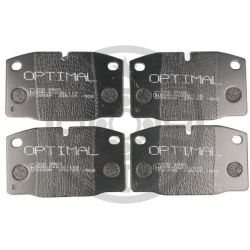 Stabdžių trinkelių rinkinys, diskinis stabdys OPTIMAL 9565