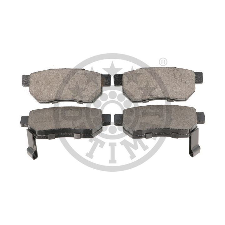 Stabdžių trinkelių rinkinys, diskinis stabdys OPTIMAL 9572