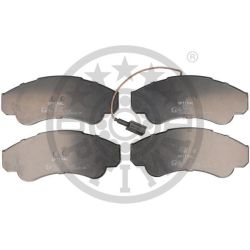 Stabdžių trinkelių rinkinys, diskinis stabdys OPTIMAL 95901