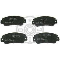 Stabdžių trinkelių rinkinys, diskinis stabdys OPTIMAL 9617