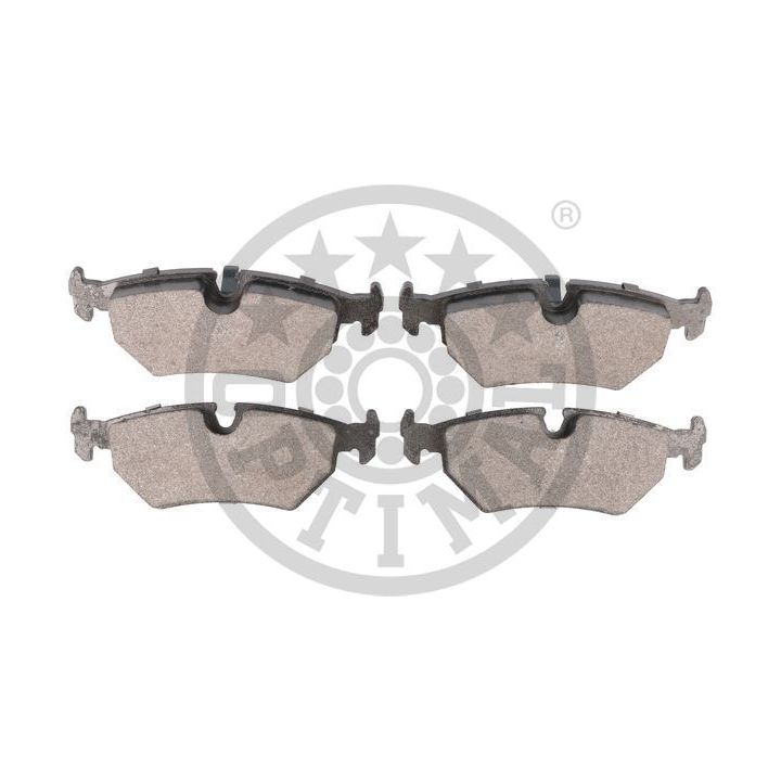 Stabdžių trinkelių rinkinys, diskinis stabdys OPTIMAL 9676