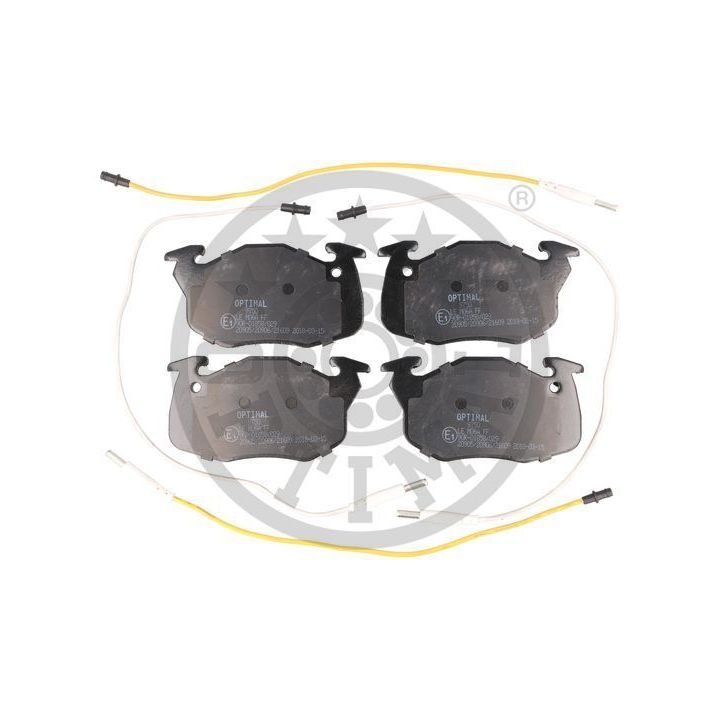 Stabdžių trinkelių rinkinys, diskinis stabdys OPTIMAL 9750