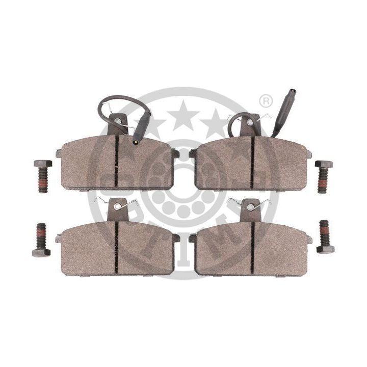 Stabdžių trinkelių rinkinys, diskinis stabdys OPTIMAL 9798