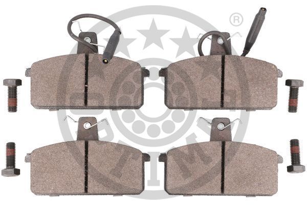 Stabdžių trinkelių rinkinys, diskinis stabdys OPTIMAL 9798