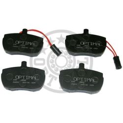 Stabdžių trinkelių rinkinys, diskinis stabdys OPTIMAL 9802