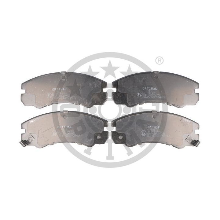 Stabdžių trinkelių rinkinys, diskinis stabdys OPTIMAL 9827