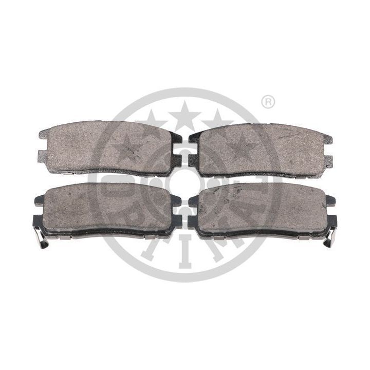 Stabdžių trinkelių rinkinys, diskinis stabdys OPTIMAL 9828