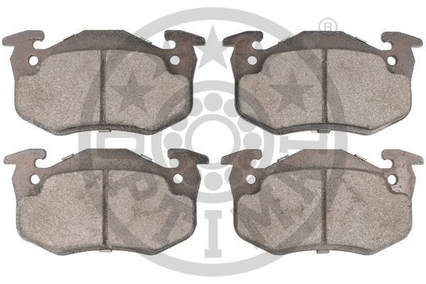 Stabdžių trinkelių rinkinys, diskinis stabdys OPTIMAL 9858