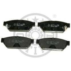 Stabdžių trinkelių rinkinys, diskinis stabdys OPTIMAL 9862