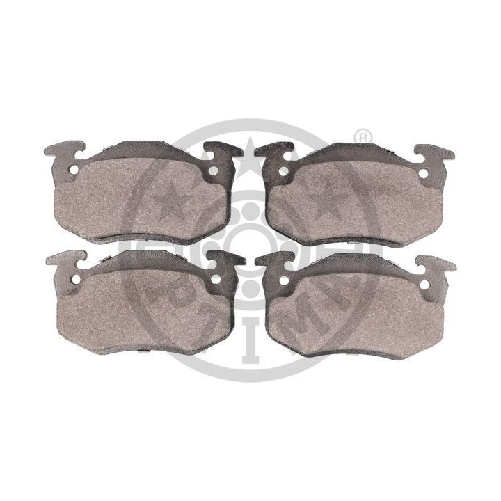 Stabdžių trinkelių rinkinys, diskinis stabdys OPTIMAL 9896