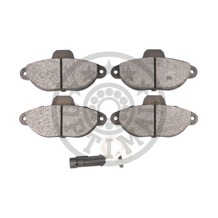 Stabdžių trinkelių rinkinys, diskinis stabdys OPTIMAL 9898