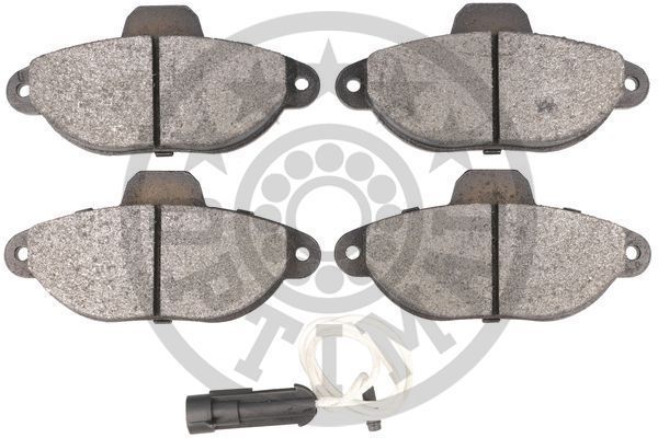 Stabdžių trinkelių rinkinys, diskinis stabdys OPTIMAL 9898