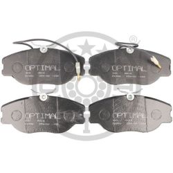 Stabdžių trinkelių rinkinys, diskinis stabdys OPTIMAL 9913