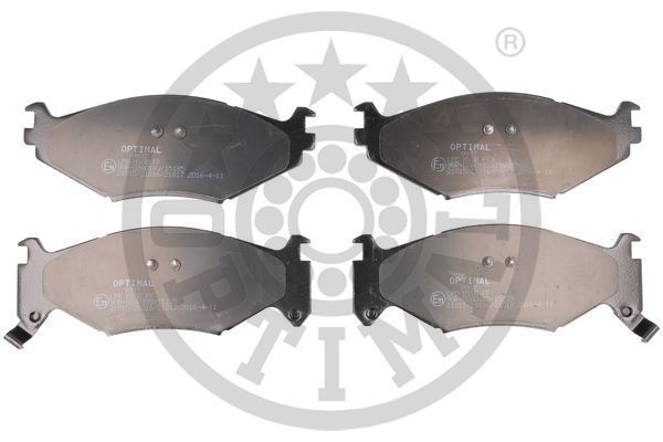 Stabdžių trinkelių rinkinys, diskinis stabdys OPTIMAL 9937