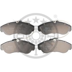 Stabdžių trinkelių rinkinys, diskinis stabdys OPTIMAL 9944