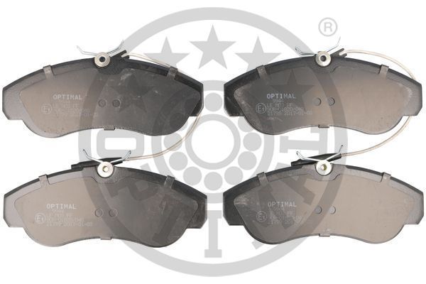 Stabdžių trinkelių rinkinys, diskinis stabdys OPTIMAL 9944