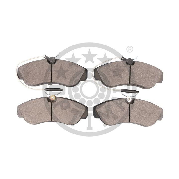 Stabdžių trinkelių rinkinys, diskinis stabdys OPTIMAL 9944