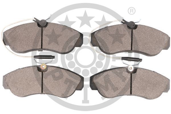 Stabdžių trinkelių rinkinys, diskinis stabdys OPTIMAL 9944