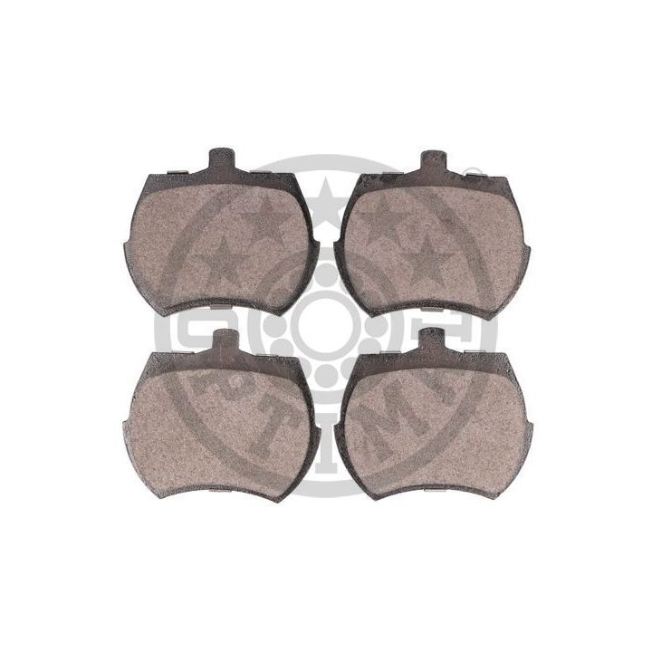 Stabdžių trinkelių rinkinys, diskinis stabdys OPTIMAL BP-06120