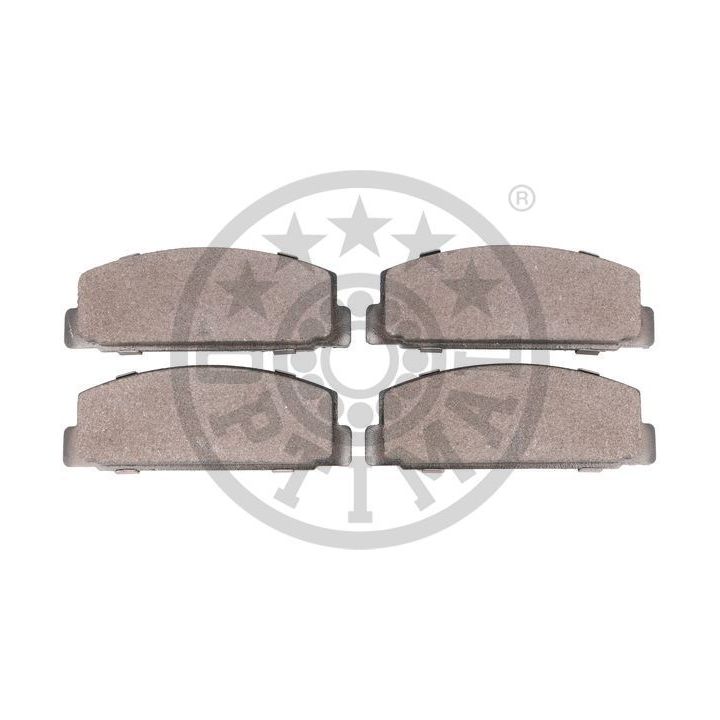 Stabdžių trinkelių rinkinys, diskinis stabdys OPTIMAL BP-09202