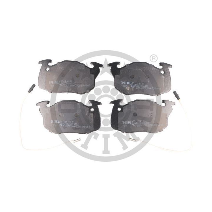 Stabdžių trinkelių rinkinys, diskinis stabdys OPTIMAL BP-09415