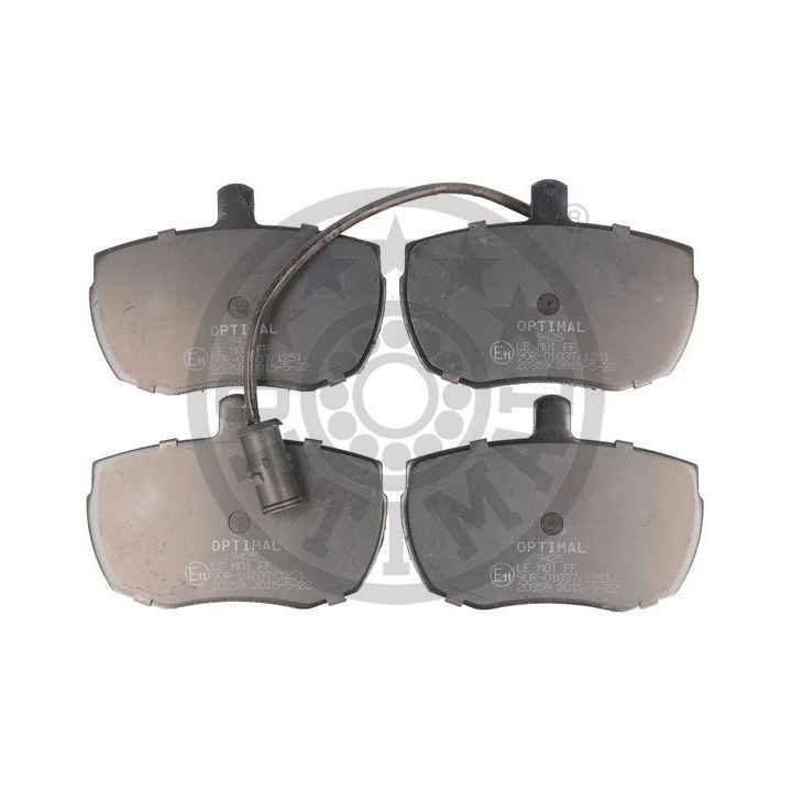 Stabdžių trinkelių rinkinys, diskinis stabdys OPTIMAL BP-09425