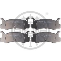 Stabdžių trinkelių rinkinys, diskinis stabdys OPTIMAL BP-09438