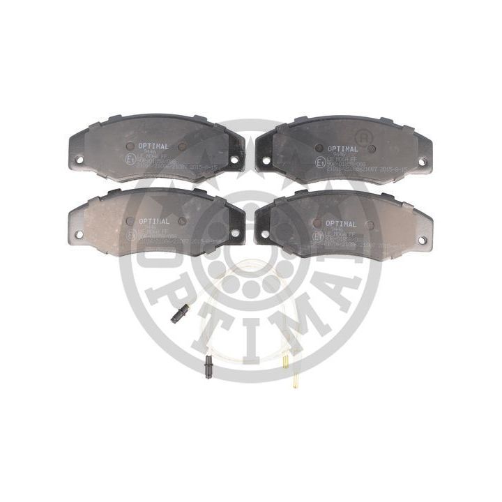 Stabdžių trinkelių rinkinys, diskinis stabdys OPTIMAL BP-09446