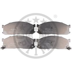 Stabdžių trinkelių rinkinys, diskinis stabdys OPTIMAL BP-09518
