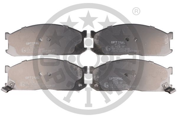 Stabdžių trinkelių rinkinys, diskinis stabdys OPTIMAL BP-09518