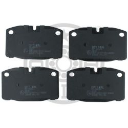 Stabdžių trinkelių rinkinys, diskinis stabdys OPTIMAL BP-09524