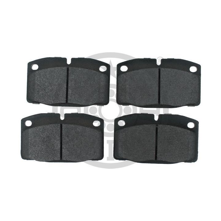 Stabdžių trinkelių rinkinys, diskinis stabdys OPTIMAL BP-09524