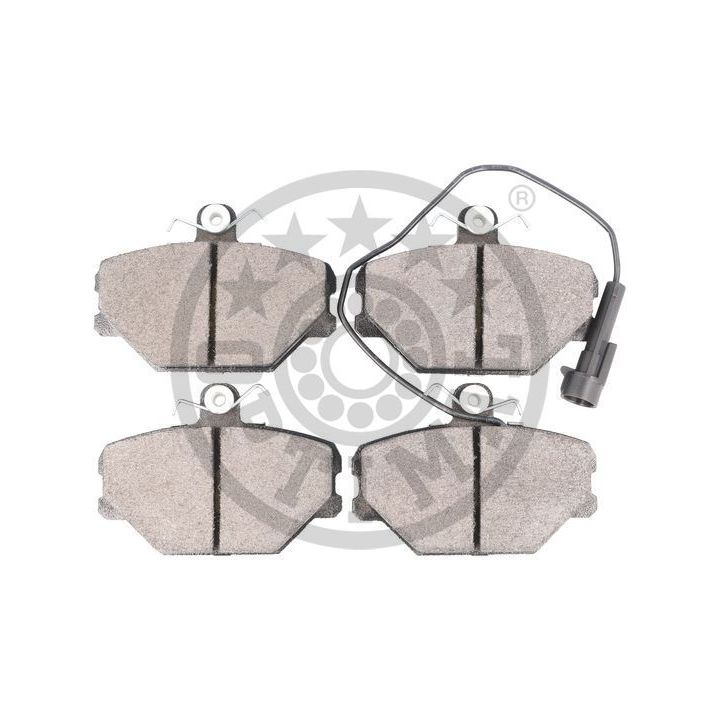 Stabdžių trinkelių rinkinys, diskinis stabdys OPTIMAL BP-09542