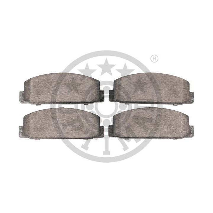 Stabdžių trinkelių rinkinys, diskinis stabdys OPTIMAL BP-09560