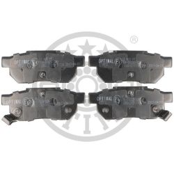 Stabdžių trinkelių rinkinys, diskinis stabdys OPTIMAL BP-09572