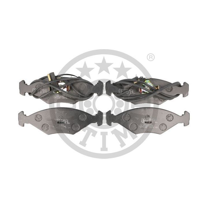 Stabdžių trinkelių rinkinys, diskinis stabdys OPTIMAL BP-09582