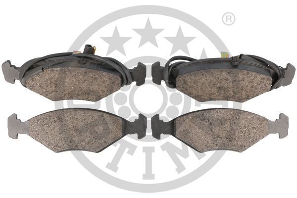 Stabdžių trinkelių rinkinys, diskinis stabdys OPTIMAL BP-09582