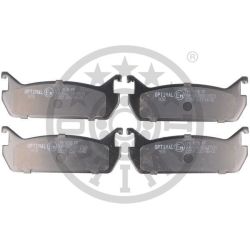 Stabdžių trinkelių rinkinys, diskinis stabdys OPTIMAL BP-09658