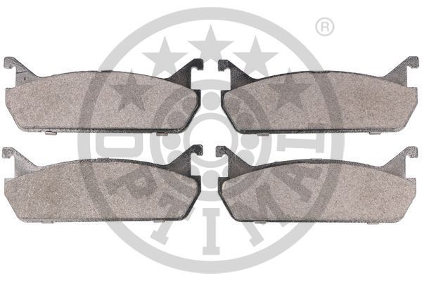 Stabdžių trinkelių rinkinys, diskinis stabdys OPTIMAL BP-09658