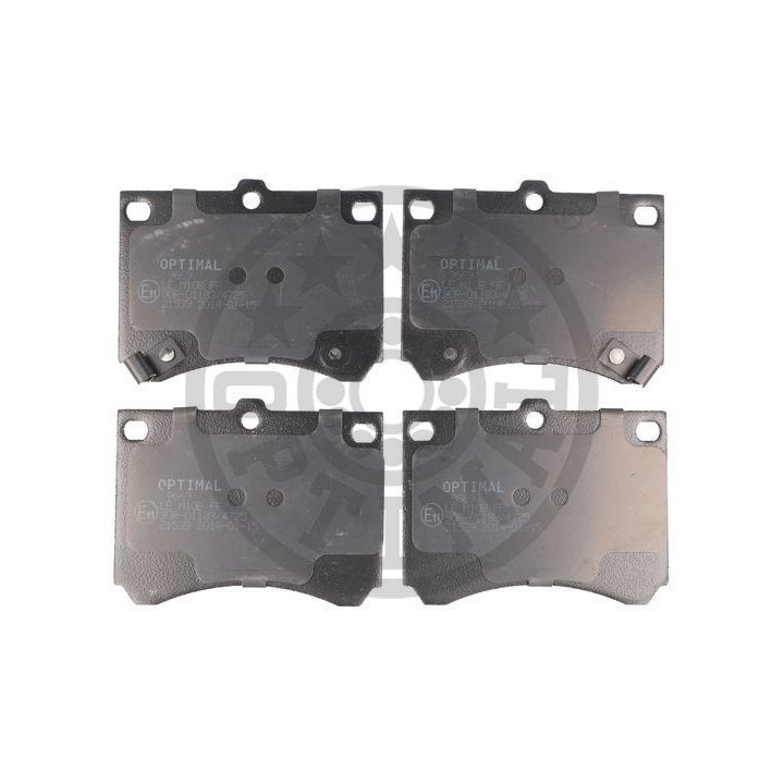 Stabdžių trinkelių rinkinys, diskinis stabdys OPTIMAL BP-09669