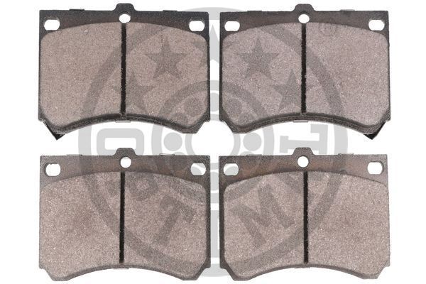 Stabdžių trinkelių rinkinys, diskinis stabdys OPTIMAL BP-09669