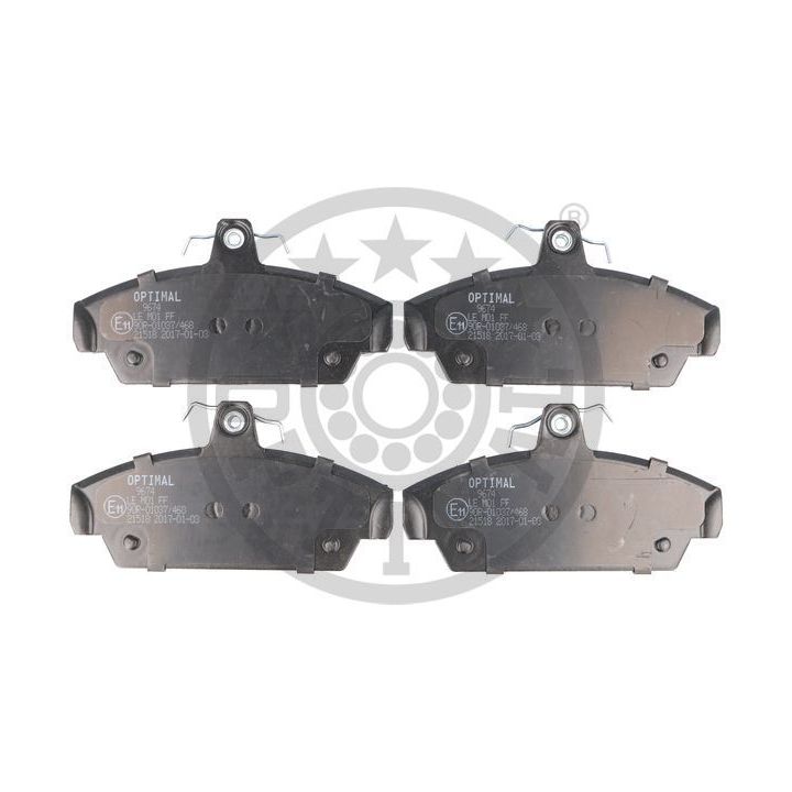 Stabdžių trinkelių rinkinys, diskinis stabdys OPTIMAL BP-09674