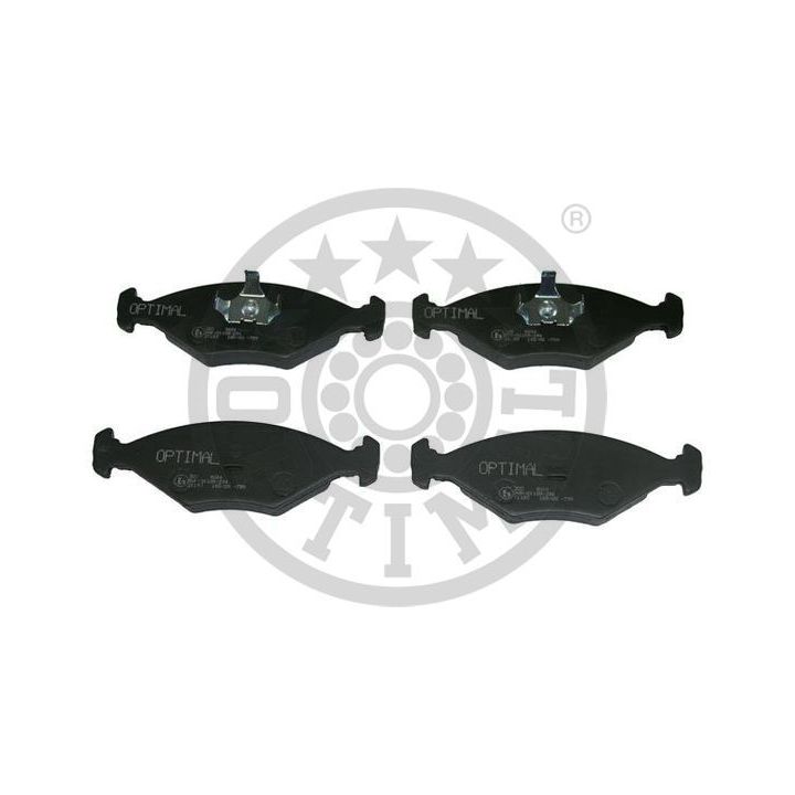 Stabdžių trinkelių rinkinys, diskinis stabdys OPTIMAL BP-09694