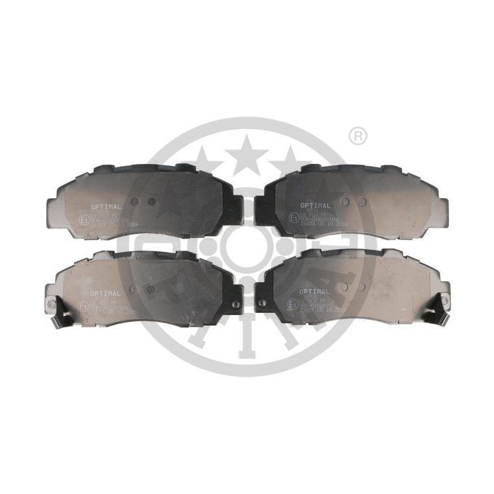 Stabdžių trinkelių rinkinys, diskinis stabdys OPTIMAL BP-09708
