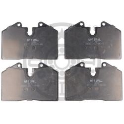 Stabdžių trinkelių rinkinys, diskinis stabdys OPTIMAL BP-09730