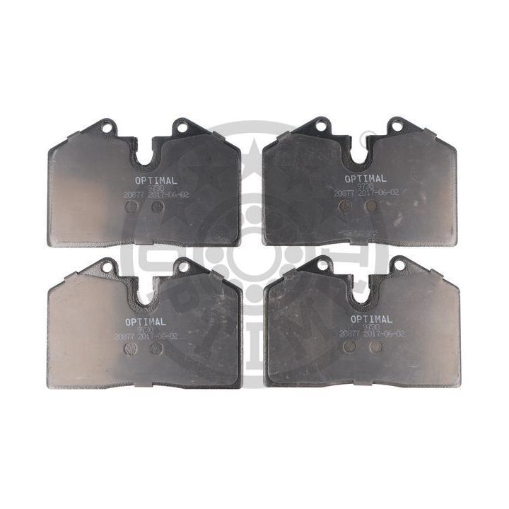 Stabdžių trinkelių rinkinys, diskinis stabdys OPTIMAL BP-09730