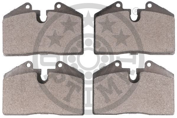 Stabdžių trinkelių rinkinys, diskinis stabdys OPTIMAL BP-09730