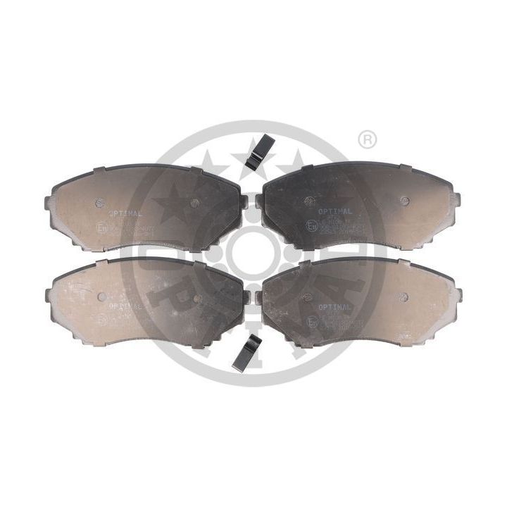 Stabdžių trinkelių rinkinys, diskinis stabdys OPTIMAL BP-09779