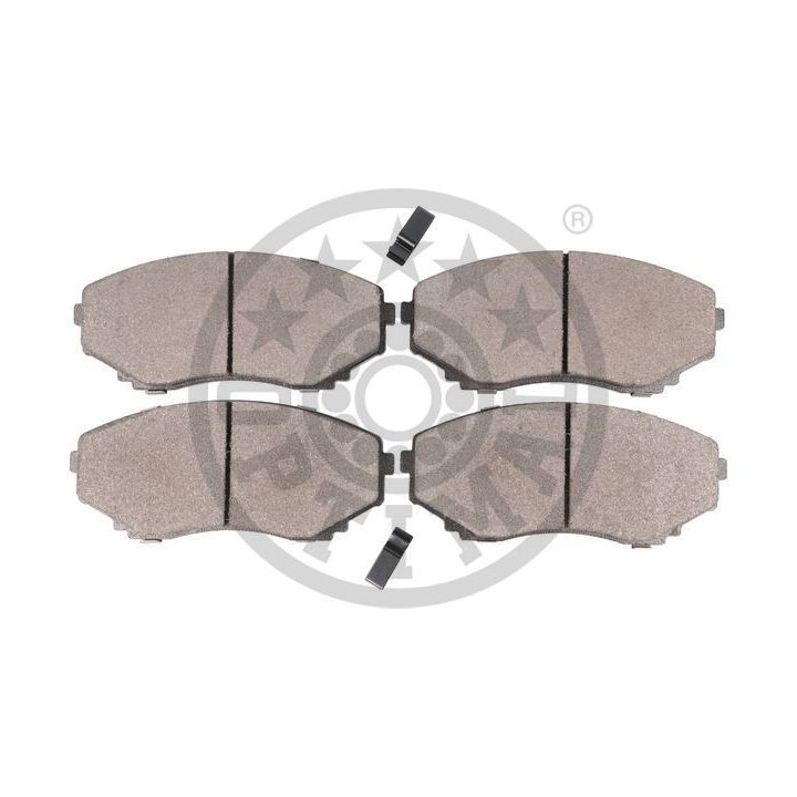 Stabdžių trinkelių rinkinys, diskinis stabdys OPTIMAL BP-09779