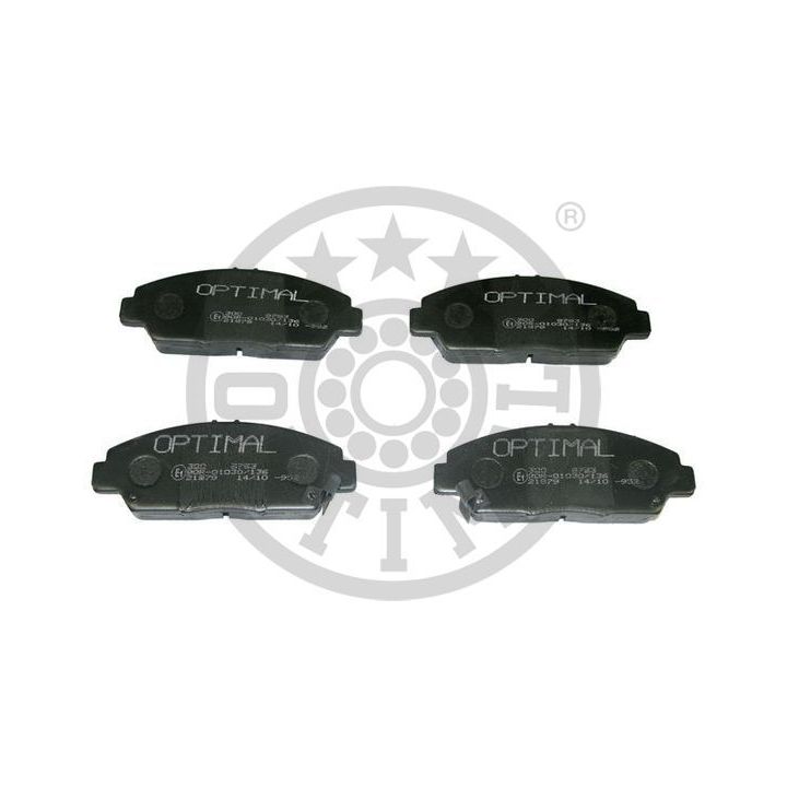 Stabdžių trinkelių rinkinys, diskinis stabdys OPTIMAL BP-09793